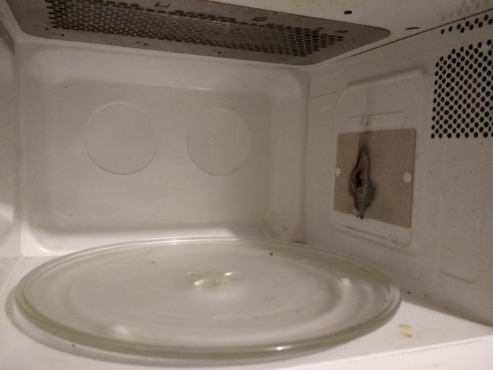 Is it worth it to keep using it? - My, Microwave, Images