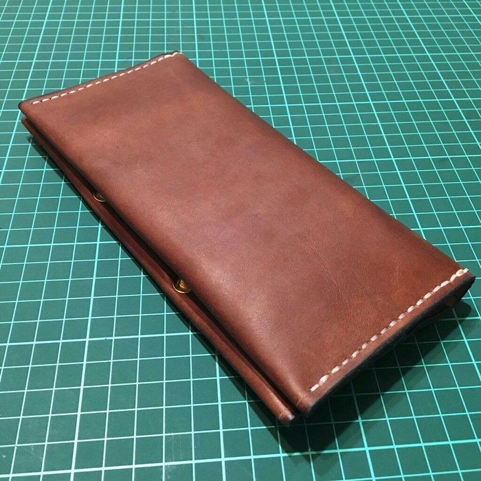 Wallet - Wallet, Leather, With your own hands, Longpost