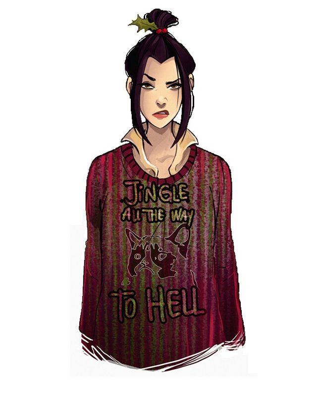 Azula! - My, Azula, Avatar: The Legend of Aang, Art, Anime art, Casual, Longpost