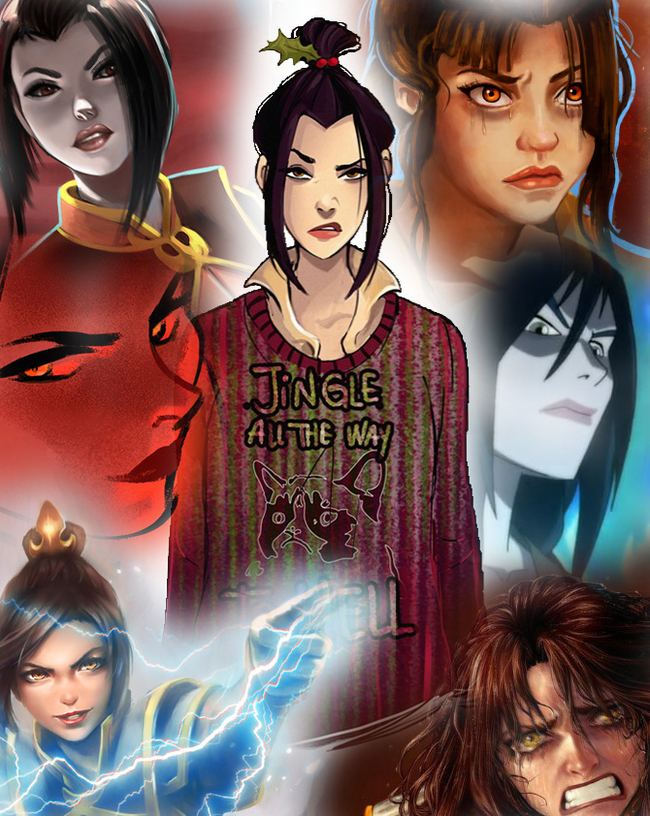 Azula! - My, Azula, Avatar: The Legend of Aang, Art, Anime art, Casual, Longpost