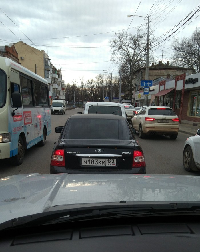 Priora AMG - My, Priora, Amg, Car, Krasnodar, Russia