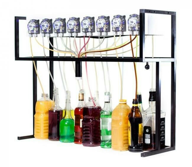 Bartendro - Raspberry Pi and Arduino robotic bartender - Arduino, Alcohol, Cocktail, Raspberry pi