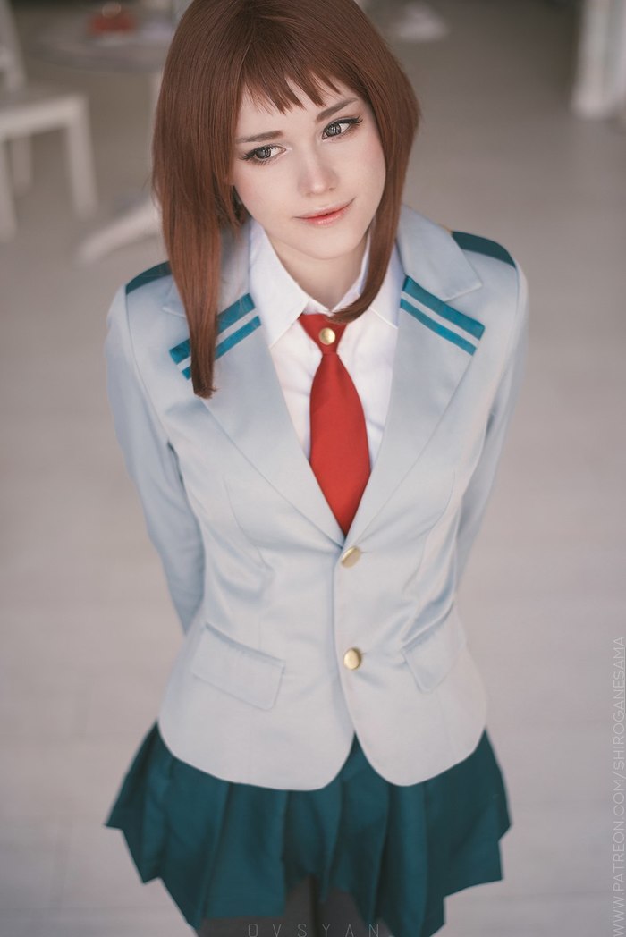 Sasha Holland aka shirogane_sama - The photo, Girls, Asuka langley, Uraraka ochako, Boku no hero academia, Evangelion, Cosplay, Longpost, Sasha Holland