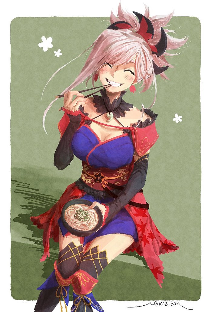 Smile - Anime art, Anime, Fate, Miyamoto musashi