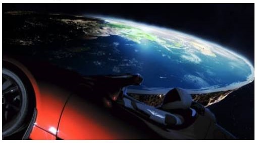 The photo Elon Musk doesn't want you to see - Elon Musk, Spacex, Falcon heavy, Flat Earth, Flat world, Flat land