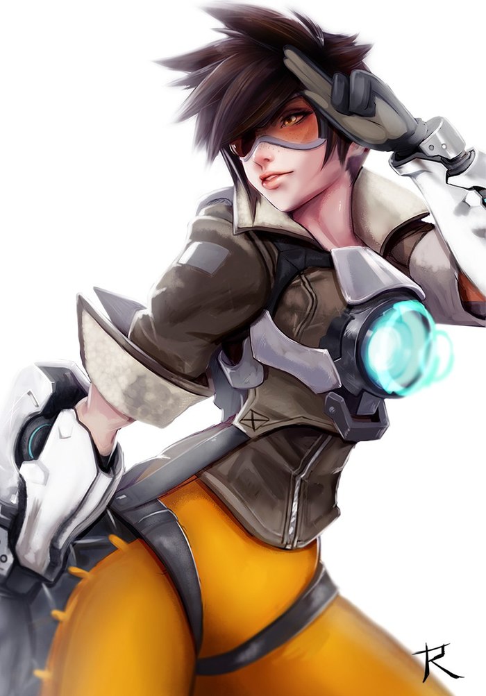 Widowmaker & Tracer Overwatch, Widowmaker, Ryumi-gin, Tracer, 