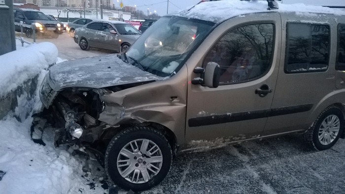 Dtp Podolsk. - Help, Road accident, Podolsk, My, Crash