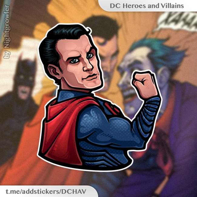 DC Heroes and Villains Sticker pack P.2 - My, Justice League, Telegram stickers, Dc comics, Injustice: Gods Among Us, Longpost, Justice League DC Comics Universe