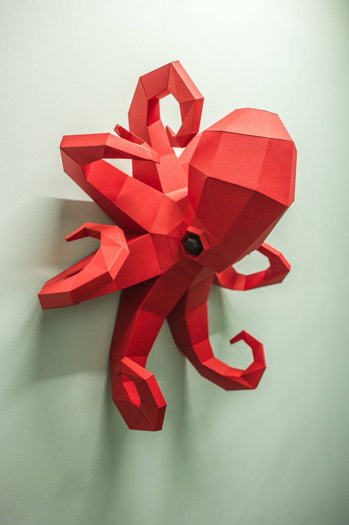 Does anyone have such a scan for the Octopus? - Reamer, Pepakura, Papercraft, Paper modeling, , Octopus, 