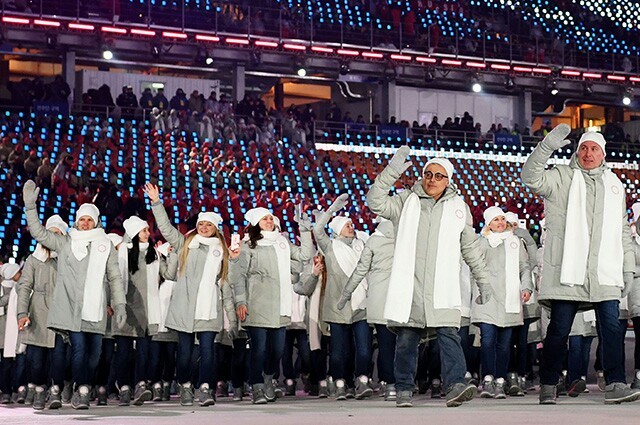 Olympiad - Olympiad 2018, A shame, Russia, Flag, Longpost, Olympiad, Sport