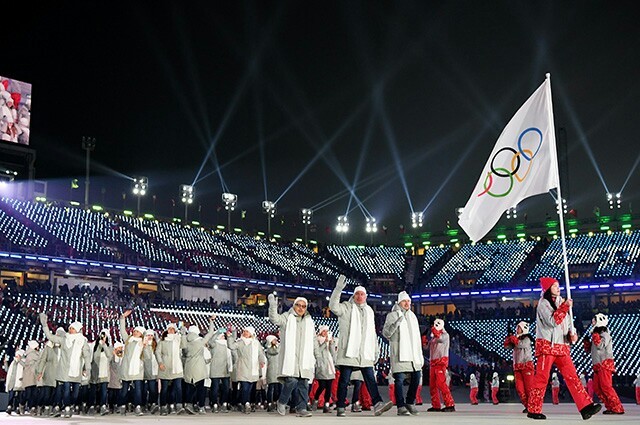 Olympiad - Olympiad 2018, A shame, Russia, Flag, Longpost, Olympiad, Sport