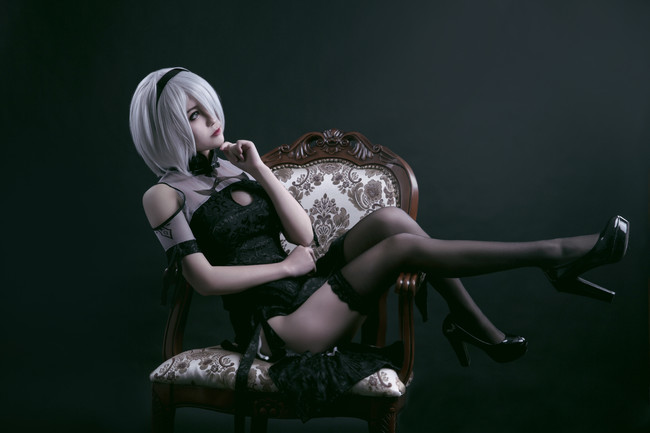 Nier: Automata - NIER Automata, Cosplay, Beautiful girl, Long-post, Yorha unit No 2 type B, Longpost