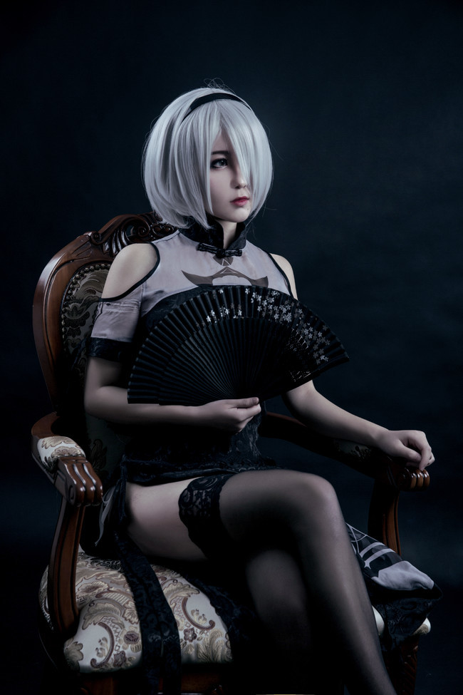 Nier: Automata - NIER Automata, Cosplay, Beautiful girl, Long-post, Yorha unit No 2 type B, Longpost