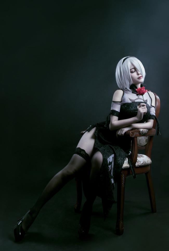 Nier: Automata - NIER Automata, Cosplay, Beautiful girl, Long-post, Yorha unit No 2 type B, Longpost