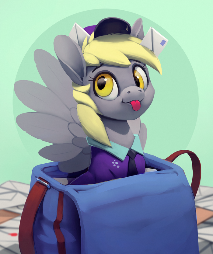 "Derpy Postpony" by Rodrigues404 My Little Pony, Derpy Hooves, Rodrigues404