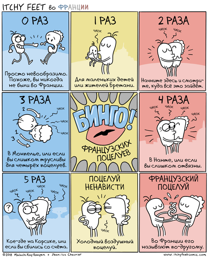 Combien de Bises? Itchy Feet, , , ,  , 