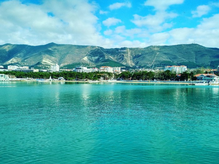 February Gelendzhik - My, Sea, Gelendzhik, The mountains, Beach, Seashells, Longpost