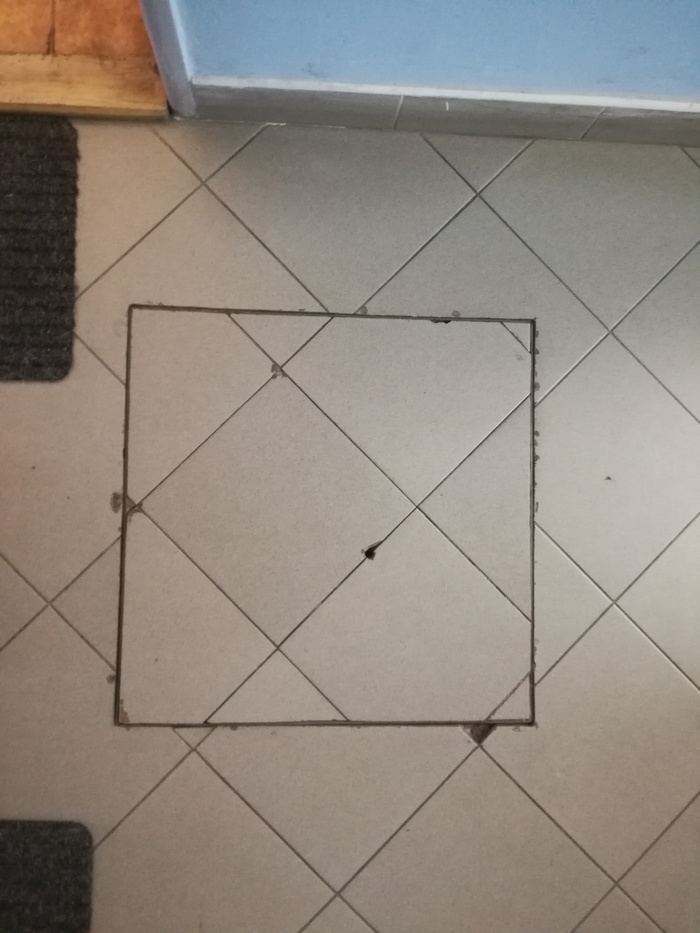 Another life is pain or hell of a perfectionist - Perfectionist hell, My, Pain, Floor tiles