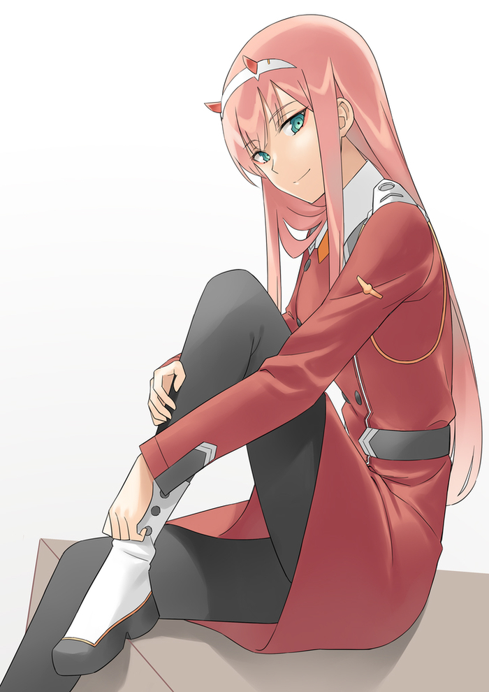 Zero Two [Darling in the FranXX] - Zero two, Darling in the Franxx, Anime, Anime art, Pixiv