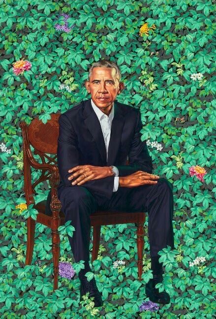 Obama's official portrait - Barack Obama, Portrait, Twitter