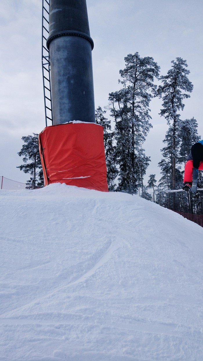 Asked a girl to take a picture of me - Snowboard, Photographer