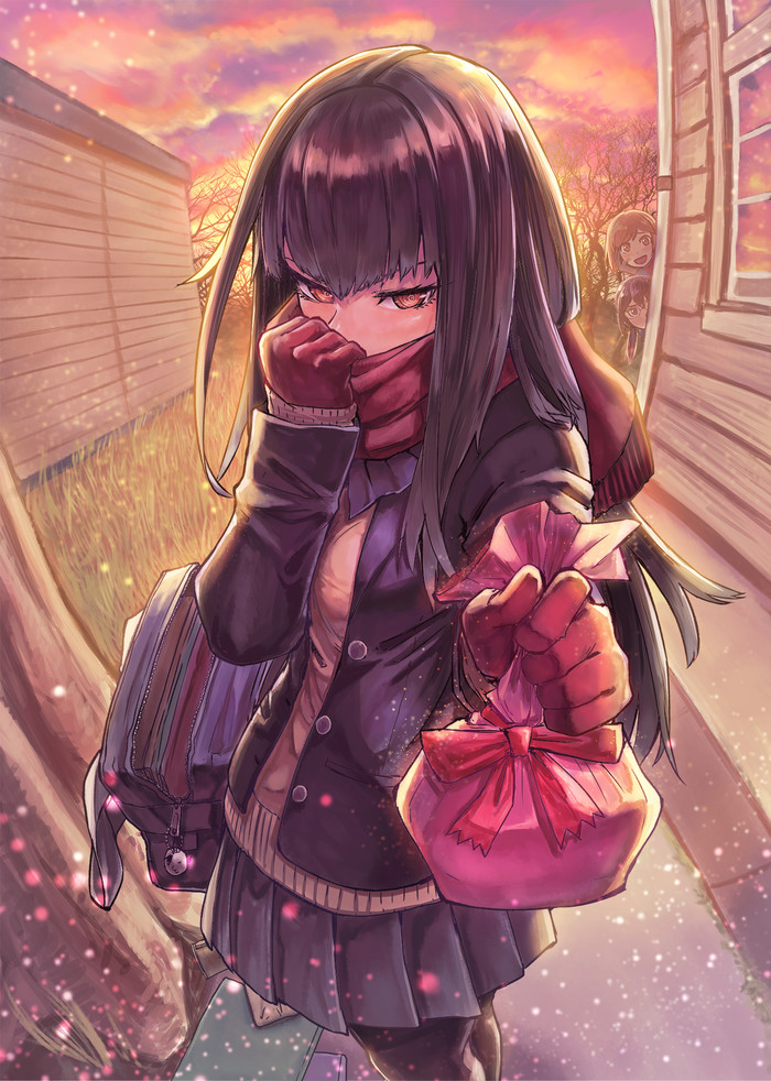 Chocolate - Anime art, Anime, Anime original, Kuroi susumu