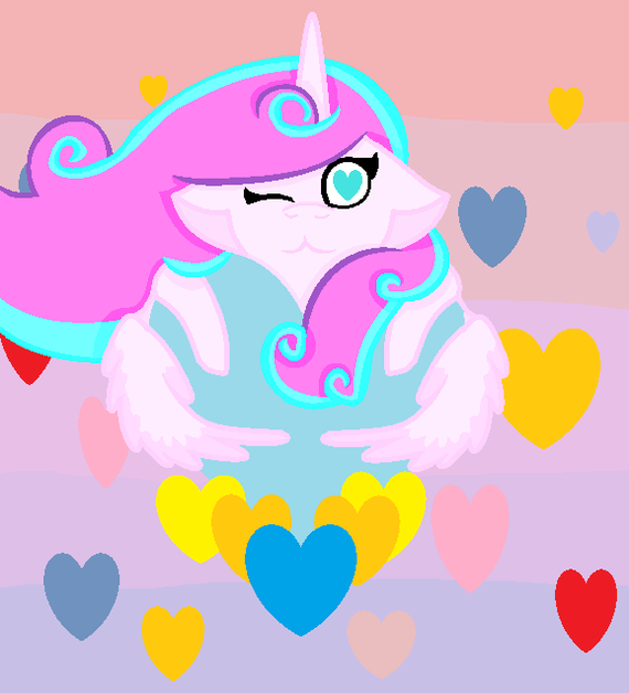 Valentine's Day from Flary. - My, My little pony, , The 14th of February, Valentine's Day