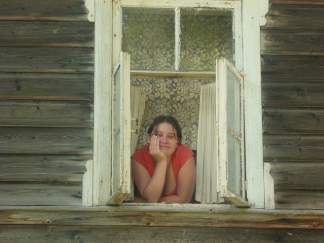 Summer in the countryside is a reason for happiness! - The photo, Village, Girls, Longpost