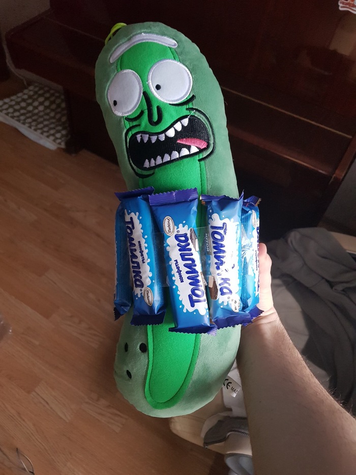 Gift from a friend - My, Rick and Morty, Rick Sanchez, Birthday, Not advertising