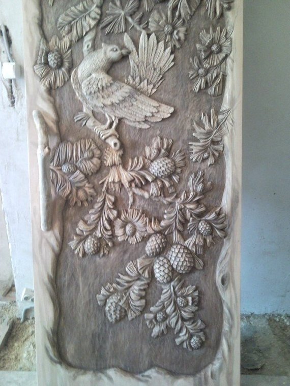 Wooden carved doors for a real hut - Izba, Longpost, Wood carving, Door, Not mine