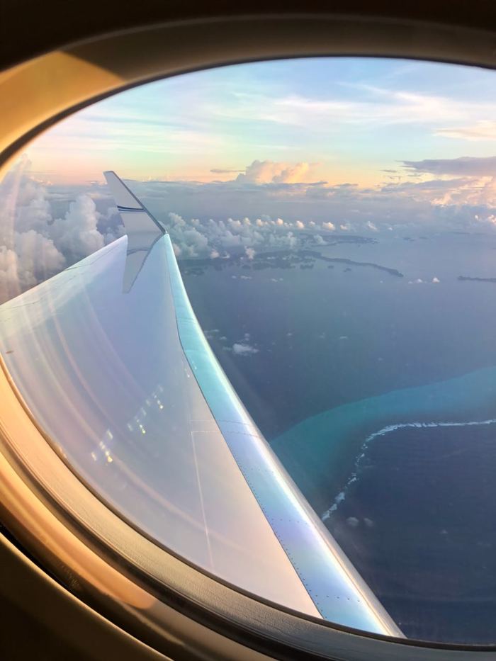 Flight: Koror, Palau - Hong Kong - My, The photo, Beautiful, View, Clouds, Longpost