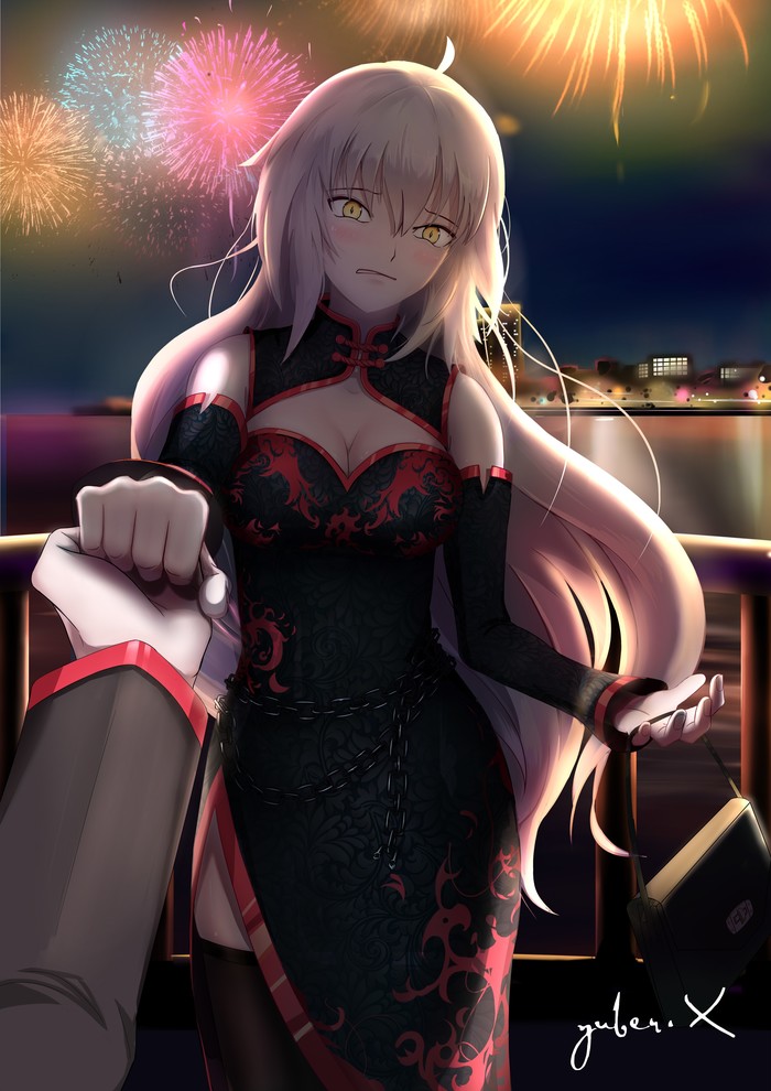 Jeanne Alter Anime Art, Fate, Fate Grand Order, Jeanne Alter