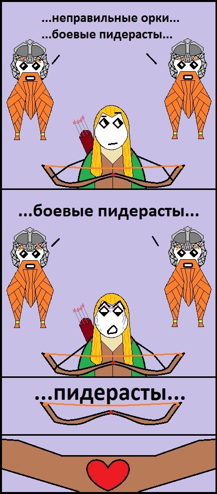 Valentinovskaya - My, Lord of the Rings, CynicMansion, Orcs, Longpost, Comics