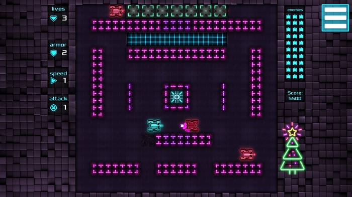 Neon Battle Tank - my first small release - My, Games, Game development, Indiedev, Gamedev, Tanks, Longpost, HTML 5, Web