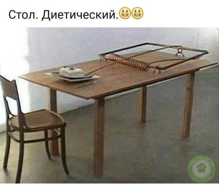 Table. - Slimming, Table, Not mine, Humor