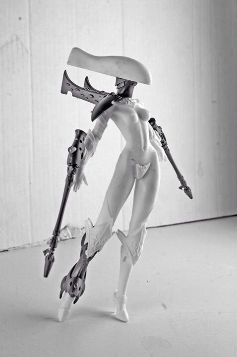 Sexy Wraith - NSFW, Моделизм, Warhammer 40k, Wh miniatures, Wraith, Длиннопост