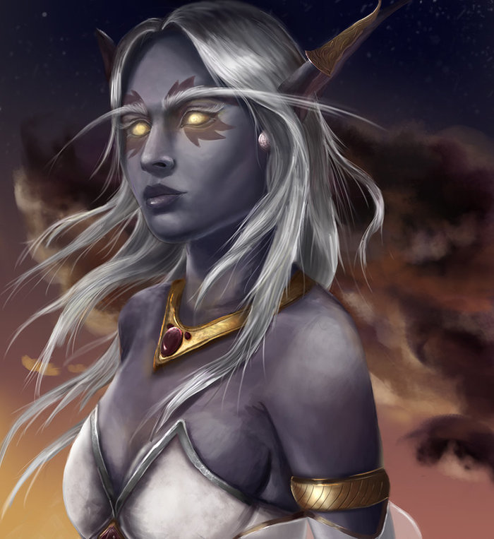 Queen Azshara  by Siga86 , , WOW, World of Warcraft, Warcraft