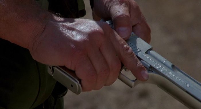 Colonel Matrix's weapon from the movie Commando - Arnold Schwarzenegger, Movies, Weapon, Text, Video, Longpost, Interesting, Commando