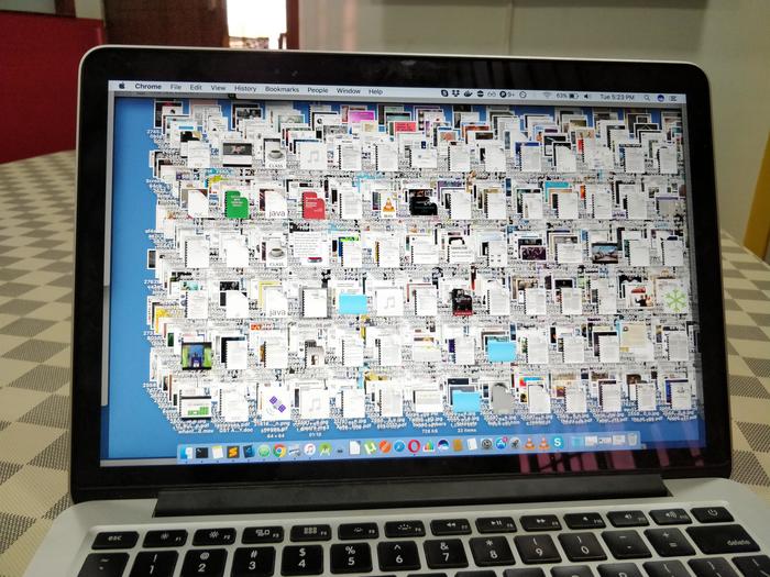 Colleague's desktop - Screenshot, Desktop, Computer, Perfectionist hell, Reddit