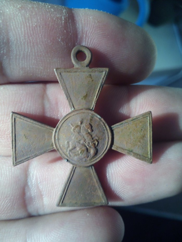 George Cross - My, St. George's cross, Story, Find, Longpost