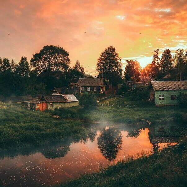 beauty - Landscape, Village, The photo