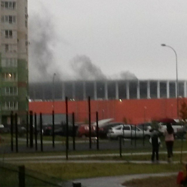 Preparations for the World Cup are in full swing! - World championship, Football, Stadium, Nizhny Novgorod, Chaos, Fire, Longpost