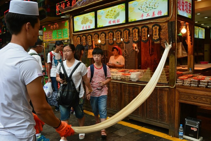 Продуктовый рынок в г. Сиань (Китай) фотография, фото из путешествий, путешествия, Китай, Сиань, длиннопост