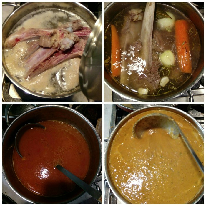 Soup puree on beef ribs - My, Cooking, Recipe, Food, Preparation, First meal, Soup, Longpost