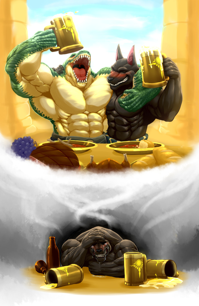 Brothers - League of legends, Art, , 