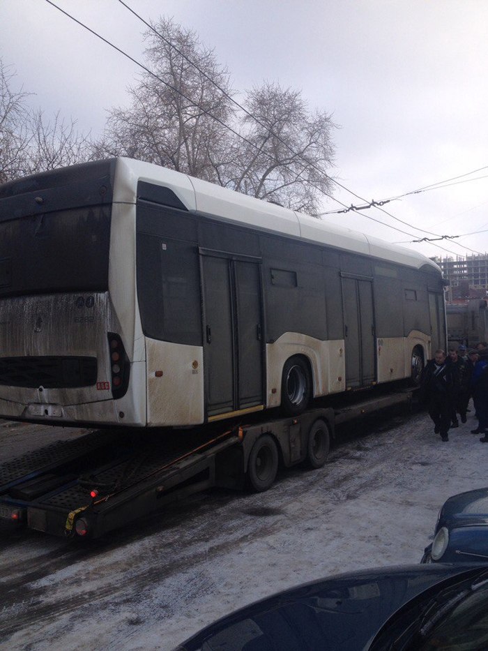 An electric bus arrived at the Rostov depot - Electric bus, Rostov-on-Don, Town, Longpost