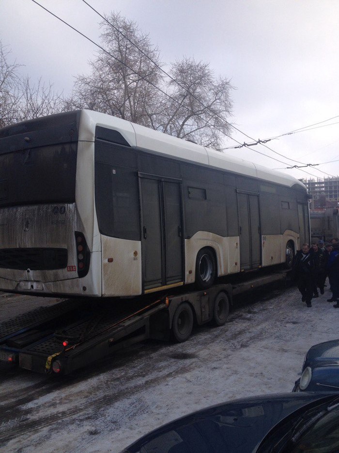 В ростовское депо поступил электробус - Электробус, Ростов-на-Дону, Город, Длиннопост