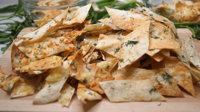 Crispy Lavash Chips - My, Crisps, , Recipe, Video recipe, Video, Longpost