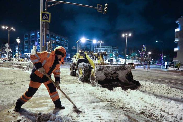 And others will suffer, not ambassadors - Moscow, Sergei Sobyanin, Snow, Cleaning, Snow removal