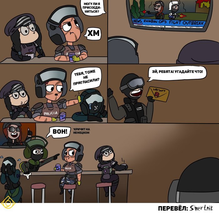 Even the recruit... - Comics, Tom clancy's rainbow six siege, Computer games, 